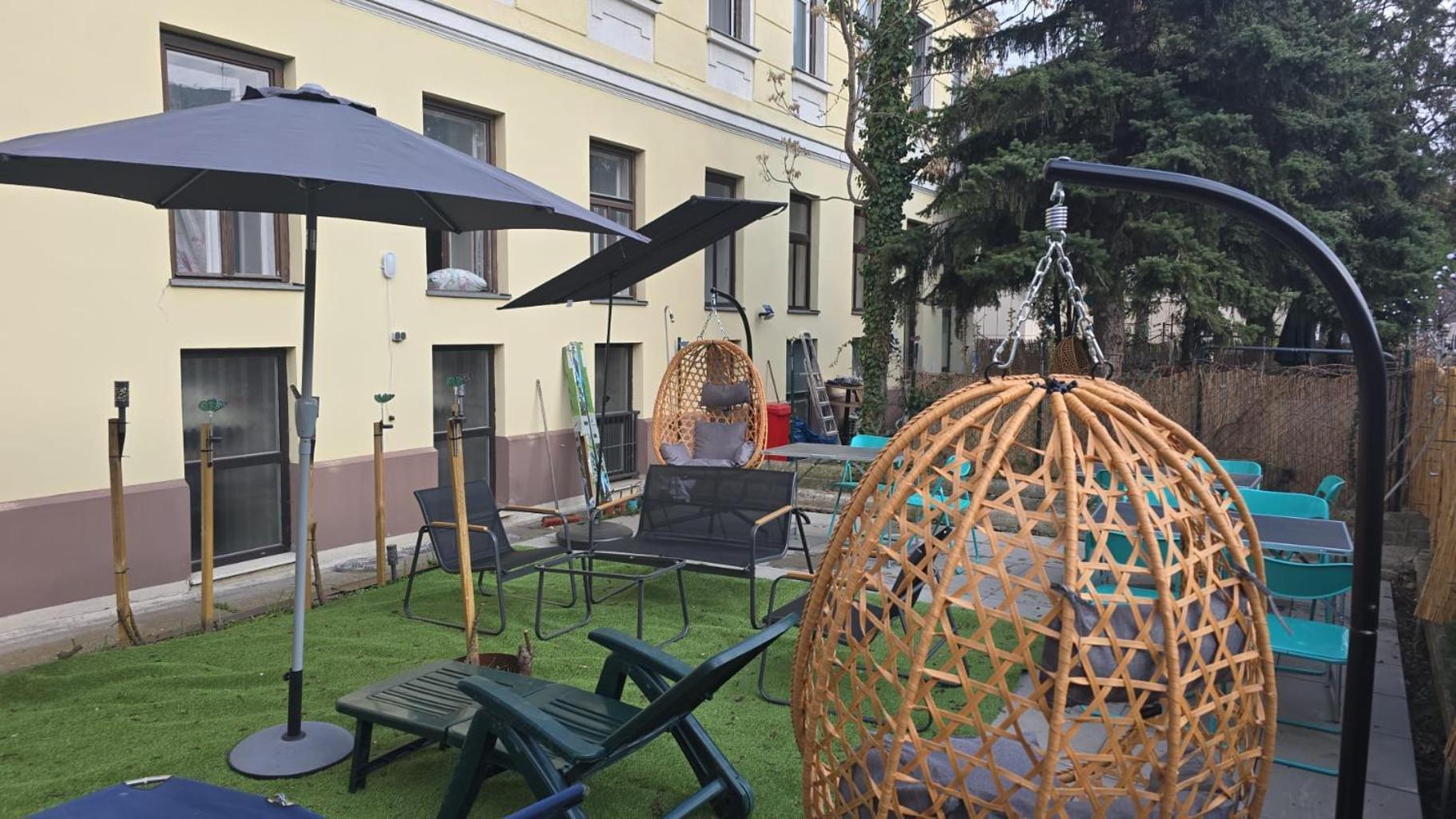 Loevly Shared 6Br With Garden Near Danube & Millenium City 维也纳 外观 照片