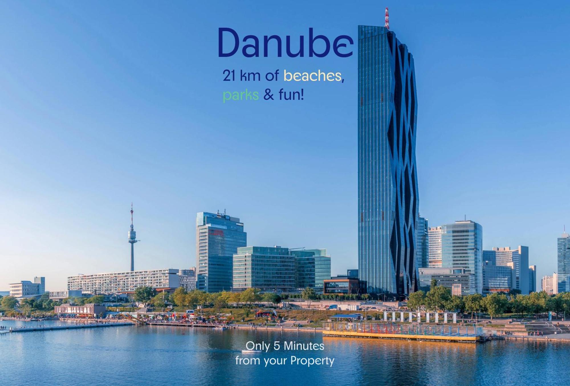 Loevly Shared 6Br With Garden Near Danube & Millenium City 维也纳 外观 照片